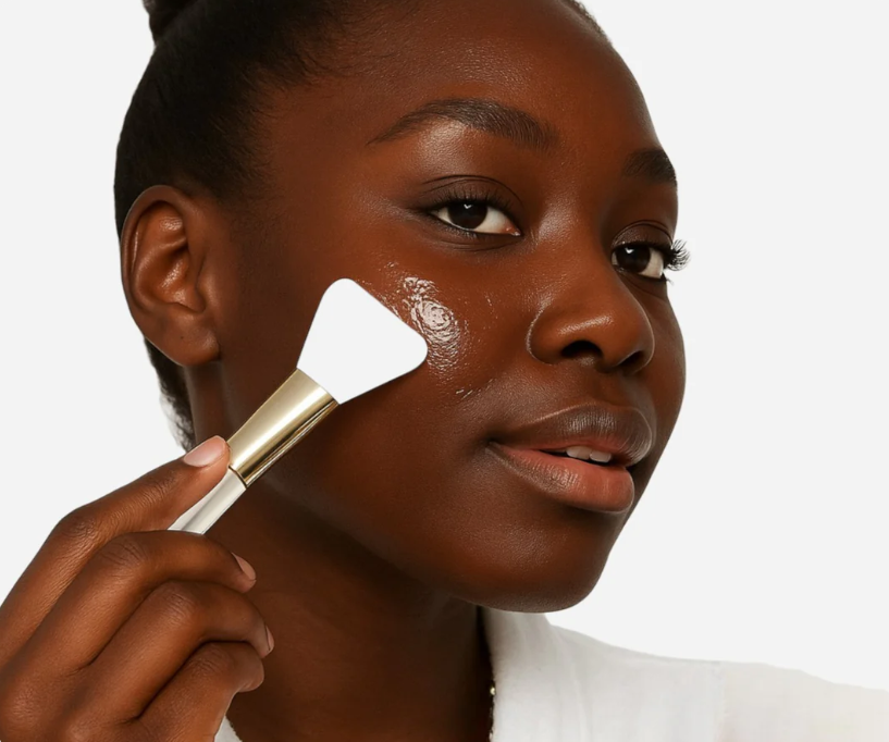 Appliquez généreusement le masque